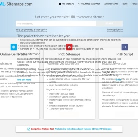 Create your Google Sitemap Online - XML Sitemaps Generator