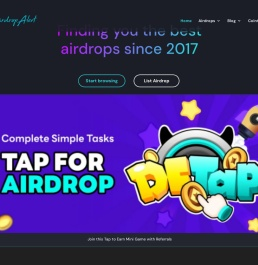 Airdrop Alert  Earn crypto & join the best airdrops, giveaways and more